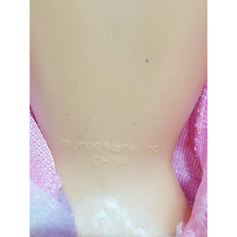 2009 Mattel Barbie Ballerina Doll Pink Purple Tutu Articulated‎ Legs